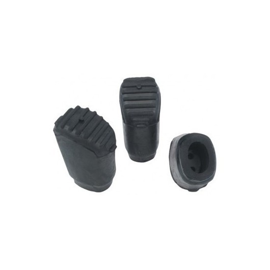 SC-PC08 - Lot de 3 embouts caoutchoucs elliptiques pour stand