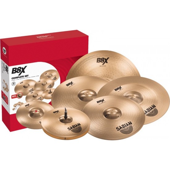B8X Set harmonique Complet 10"-14"-16"-18"-18"-20"