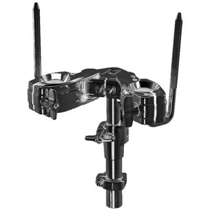 MTH1000BN - support de tom double Starclassic pour embase de grosse caisse non percée - finition Black Nickel