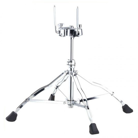 HTW849W Roadpro Double Tom Stand - support double tom basse embase quadrapode