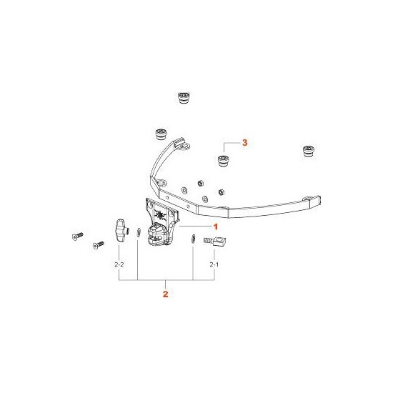 MZM10V - Support Star-mount pour tom 10" Silverstar (prod. 2013)