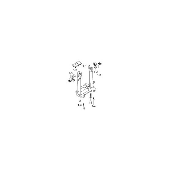 HP90F - Structure pour simple pédale et pédale "master" double Iron Cobra (prod.2011)