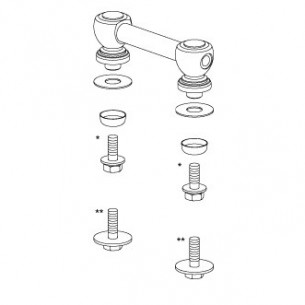 MTL50 - Coquille "Brass Tube Lug" pour caisse claire S.L.P. - Chromé