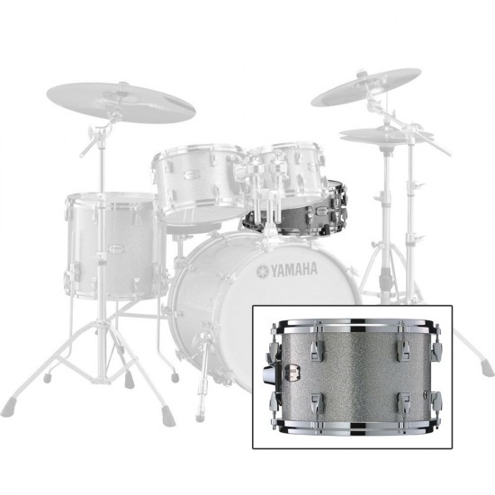 JAMS1460SLS - Caisse Claire ABSOLUT MAPLE HYBRID 14" X 6 SILVER SPARKLE