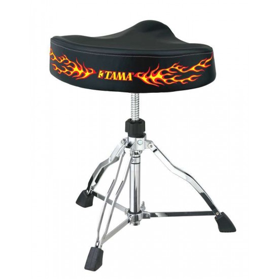 HT530FE 1st Chair Wide Rider - siège selle double embase - motif "HOT SEAT" - EDITION LIMITEE