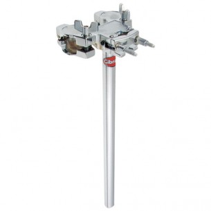 SC-DP - Double support toms sur grosse-caisse pour tige en L à rotule