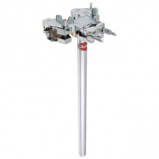 SC-DP - Double support toms sur grosse-caisse pour tige en L à rotule