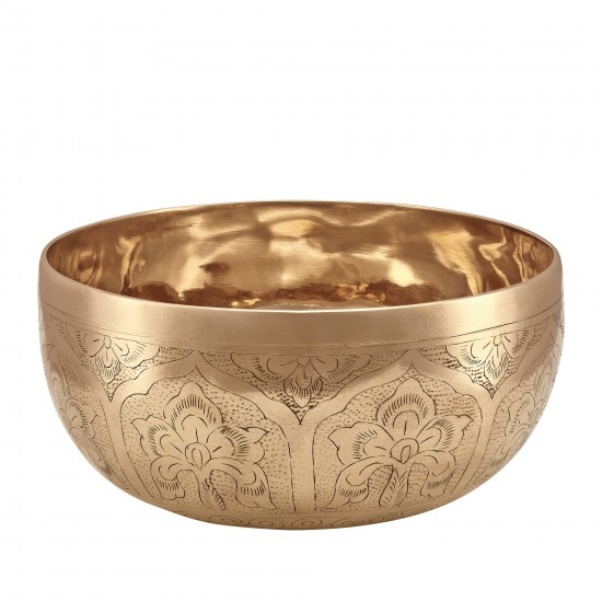 SE-800 - Bol ornemental SPECIAL ENGRAVED Singing Bowl 17/18cm - 750/850g
