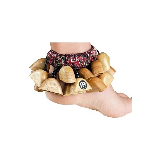 FR1NT - Bracelet cheville coquilles bois - Envol oiseaux