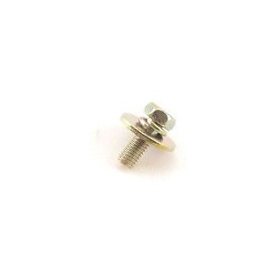 Boulon hexagonal M5x14 avec rondelle pour coquille