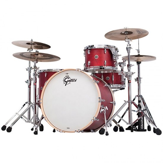 GB-E403-CRO BROOKLYN 2016 3 fûts 20" 12" 14", Satin Cherry Red
