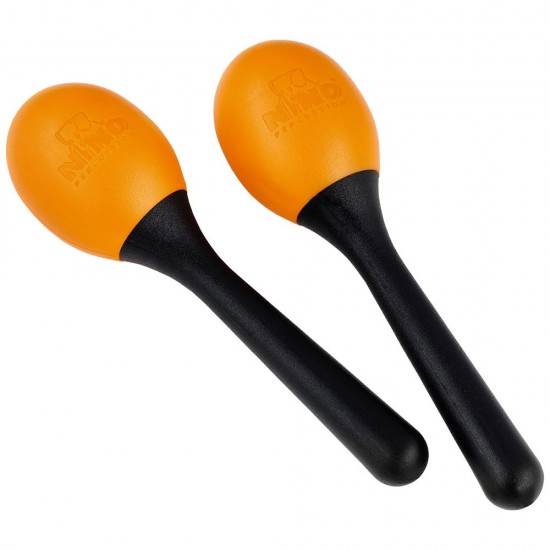 569OR - Maracas Oeuf en Plastique - Orange
