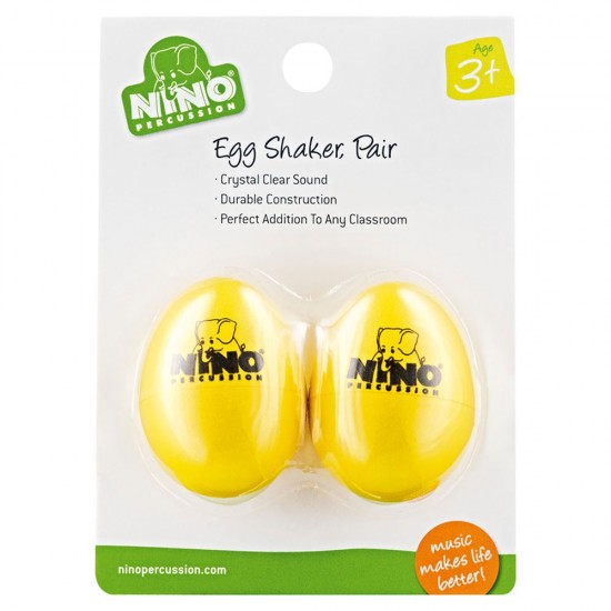 540Y2 - Paire d'oeufs Shakers - Jaune