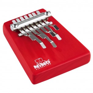 964R - Kalimba en bois - Rouge