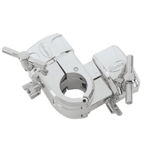 GCSRA - Clamp chromé pour connection barre horizontale rack
