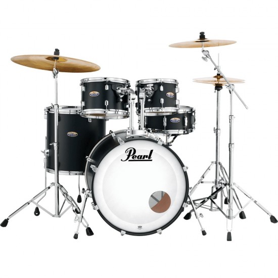 DECADE MAPLE - 5-fûts Fusion 20" SATIN SLATE BLACK - Pack D'accessoires inclus