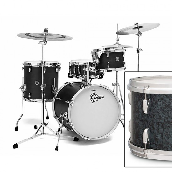 GB-J483-DBMP BROOKLYN 2016 3 fûts 18'' 12'' 14'' Deep Marine Black Pearl