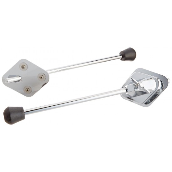 SC-BS2 - Lot de 2 piques légères pour grosse-caisse avec fixations