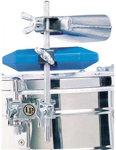 LP397 - Clamp léger sur coquille avec tige support percussion