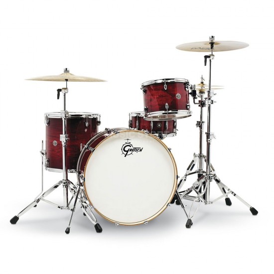 CT1-R444C-GCB - CATALINA CLUB 4-Fûts Rock 24" Gloss Crimson Burst