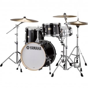 JSBP8F3RB - Batterie 3 fûts JAZZ 18" Stage Custom Bop Raven Black