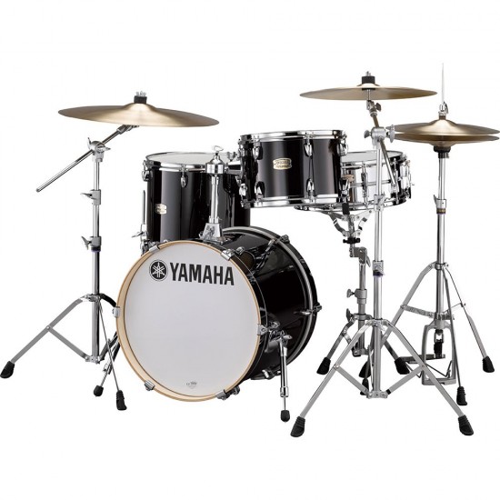 JSBP8F3RB - Batterie 3 fûts JAZZ 18" Stage Custom Bop Raven Black