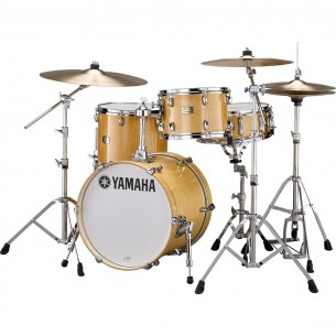 JSBP8F3NW - Batterie 3 fûts JAZZ 18" Stage Custom Bop Natural Wood
