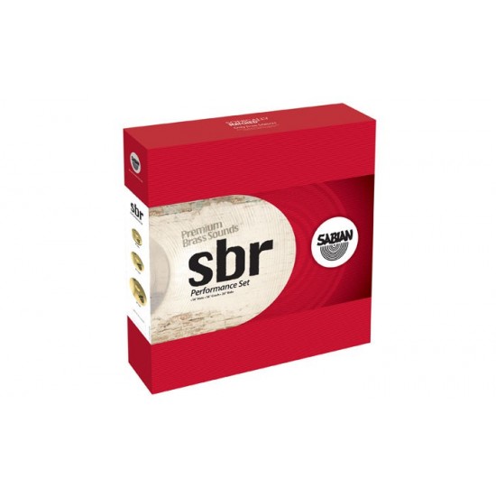 SBR Performance - pack Cymbales Crash 16'' + Ride 20'' + Hi-hats 14''+ Splash 10" offerte