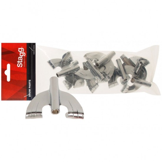 3B-HP - Set de 10 Crochets "Papillon" pour tirant de grosse caisse