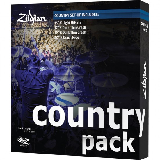 K0801C - Set cymbales K' - Pack Country