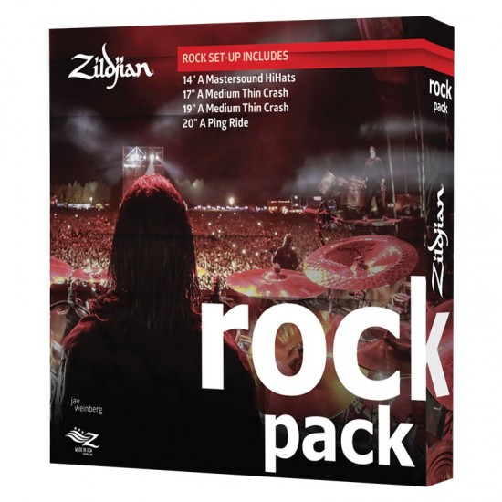 A0801R - Set cymbales A' - Pack Rock