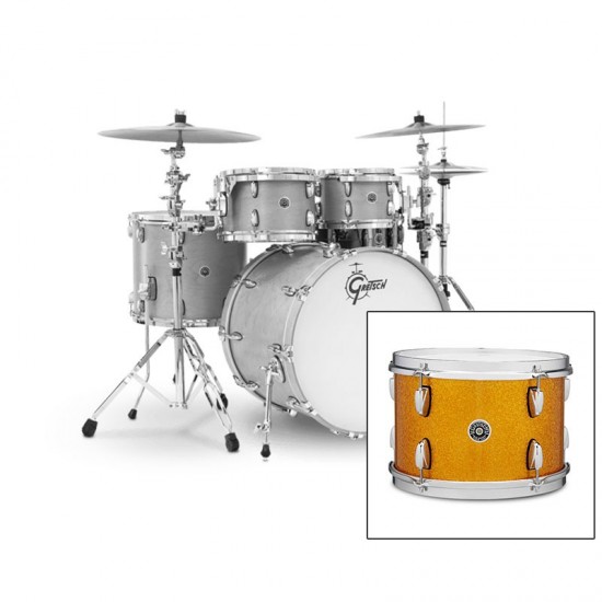 GB-E8246-AUSP BROOKLYN 2016 4 fûts 22" 10" 12" 16" Gold Sparkle