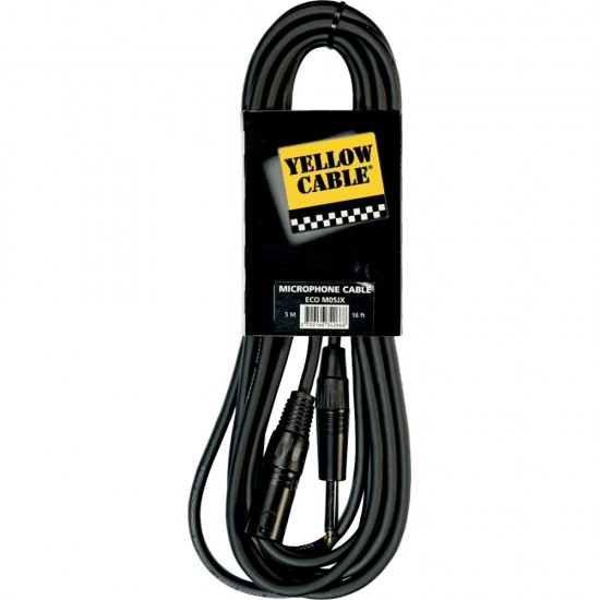 M05JX - câble XLR mâle/jack 6,35mm mono - Longueur 5m