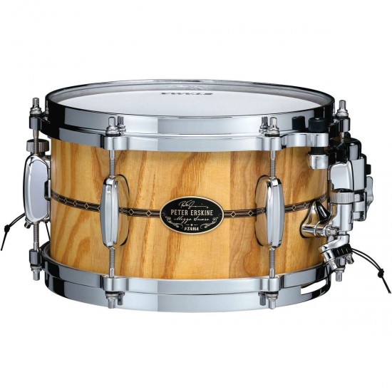 PE106M - Caisse claire Série signature Peter Erskine 10"x6" Stave Ash - Oiled Natural Ash