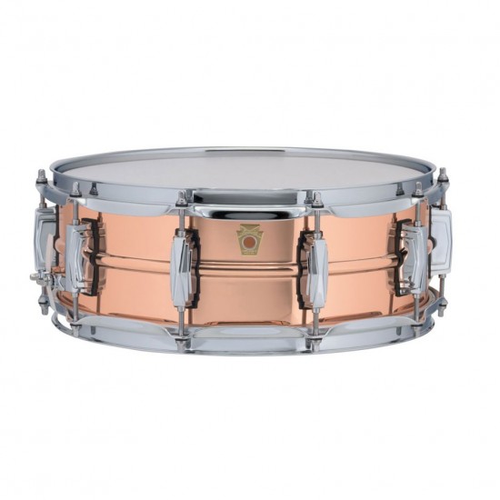 Caisse Claire Copper Phonic 14" x 5 coquilles impériales, accastillage chrome