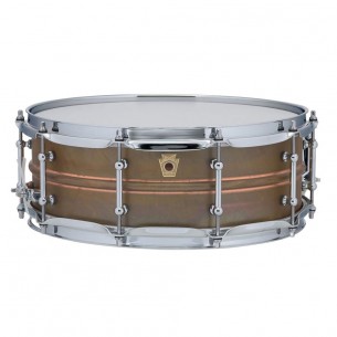 Caisse Claire Raw Copper Phonic 14" x 5 coquilles tubulaires, accastillage chrome