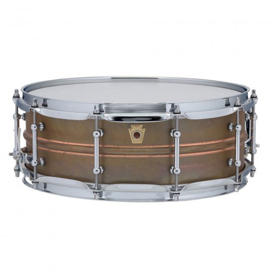 Caisse Claire Raw Copper Phonic 14" x 5 coquilles tubulaires, accastillage chrome