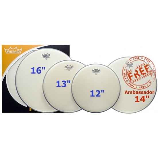 ProPack AMBASSADOR sablée 12", 13", 16" + Ambassador sablée 14" OFFERTE