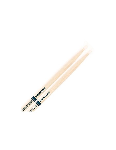 Baguettes American Hickory 5AN, Vernis naturel - Olive nylon