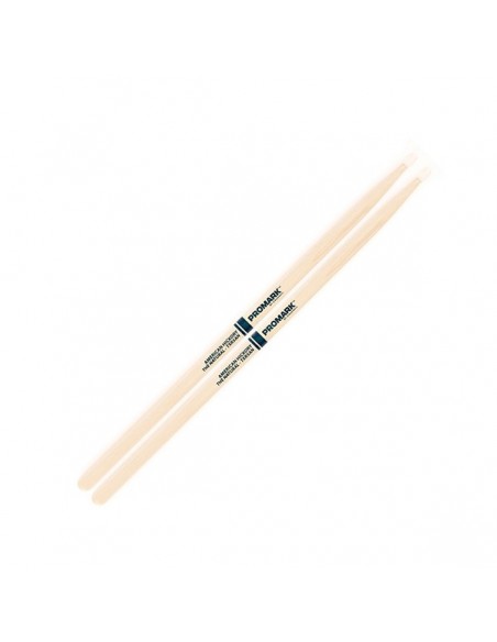 Baguettes American Hickory 5AN, Vernis naturel - Olive nylon