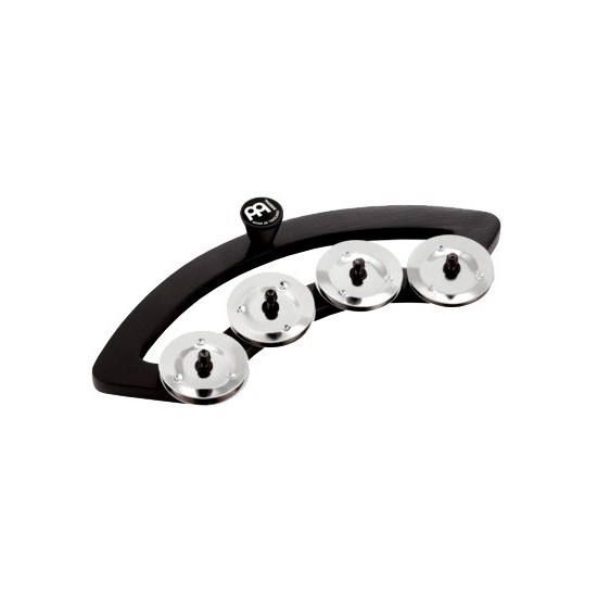 BBTA1-BK - Tambourin "backbeat" à poser sur caisse-claire de 10" à 12"