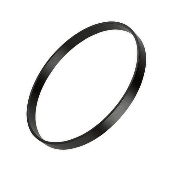 SC-22BK - Cercle 22'' grosse-caisse en bois vernis noir