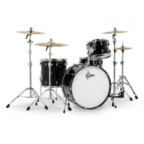 RN2-R643-PB - RENOWN MAPLE 2016 3 fûts Rock 24" Piano Black