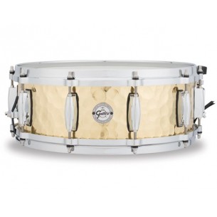 S1-0514-BRH - caisse claire Silver Serie 14" x 5", Laiton martelé