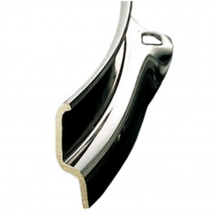 MFH13S8BN - cercle triple flange bottom caisse claire 13" - 8 trous - Black Nickel