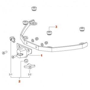 MZM8 - Support Starmount pour tom 8" (Silverstar)