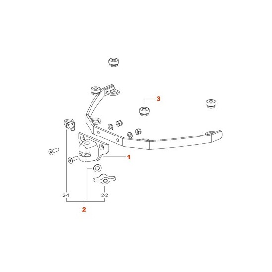 MZM8 - Support Starmount pour tom 8" (Silverstar)