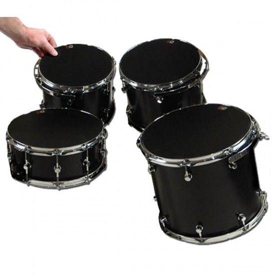 Set de sourdines Toms + Caisse-Claire pour batterie Fusion