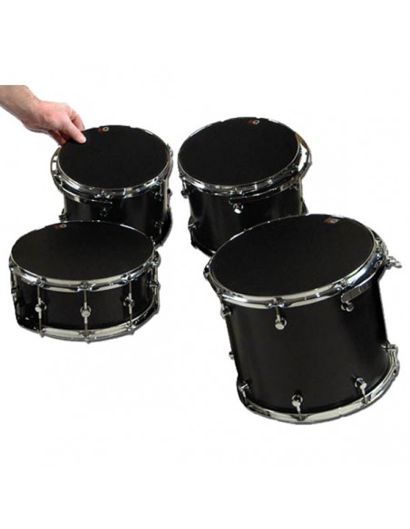 Set de sourdines Toms + Caisse-Claire pour batterie Fusion