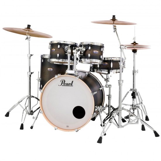 DECADE MAPLE - 5-fûts Rock 22" SATIN BLACK BURST - Pack D'accessoires inclus